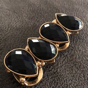 Black and gold bracelet